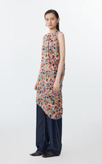 (Top-selling)Dress / JNBY Liberty Cotton Dress with Deconstructed Hem