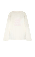 T-shirt / JNBY Black & White Comic Print Cotton Tee