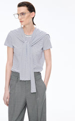 T-Shirt / JNBY Layered Deconstructed Cotton Tee