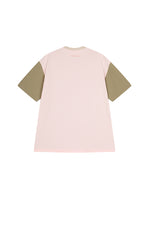 T-shirt / JNBY Colorblock Loose Fit Cotton Tee