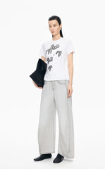 T-shirt / JNBY Animal Graphic Stretch Cotton Tee