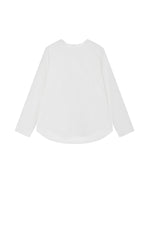 Shirt / JNBY Loose Cotton & Mulberry Silk Top