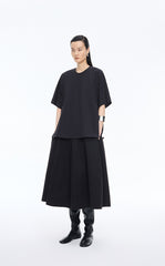 Shirt / JNBY Loose Cotton Poplin Short Sleeve Shirt