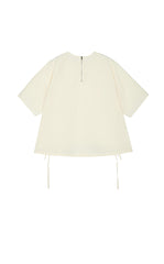 Shirt / JNBY Loose Cotton Poplin Short Sleeve Shirt