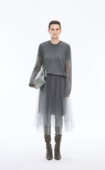 Sweater / JNBY Slim Fit Ultra-Thin Short Sleeve Pullover