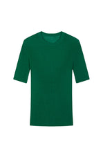 Sweater / JNBY Slim Fit Ultra-Thin Short Sleeve Pullover