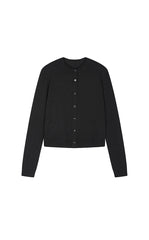 Sweater / JNBY Fitted Wool-Blend Knit Cardigan