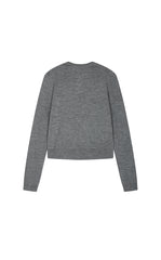 Sweater / JNBY Fitted Wool-Blend Knit Cardigan