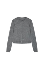 Sweater / JNBY Fitted Wool-Blend Knit Cardigan
