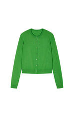 Sweater / JNBY Fitted Wool-Blend Knit Cardigan