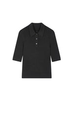 Sweater / JNBY Silk-Cotton Fitted Knit Polo