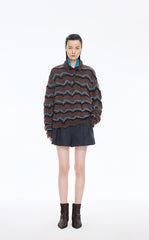 Sweater / JNBY Silk-Cotton Fitted Knit Polo