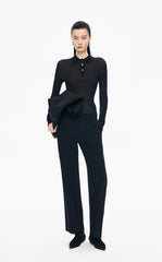 Sweater / JNBY Slim Fit Ultra-Thin Long Sleeve Pullover