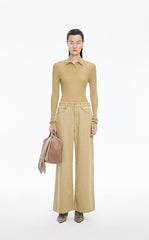 Sweater / JNBY Slim Fit Ultra-Thin Long Sleeve Pullover