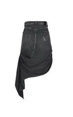 Skirt / JNBY Mid-Length Cotton Tencel Skirt