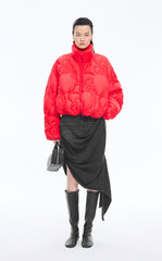 Skirt / JNBY Mid-Length Cotton Tencel Skirt