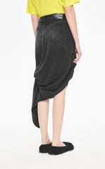 Skirt / JNBY Mid-Length Cotton Tencel Skirt