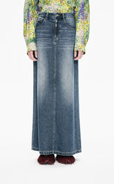 Skirt / JNBY Eco-Friendly A-Line Tencel Long Skirt