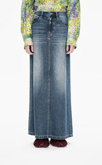 Skirt / JNBY Eco-Friendly A-Line Tencel Long Skirt