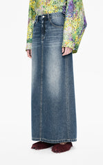 Skirt / JNBY Eco-Friendly A-Line Tencel Long Skirt