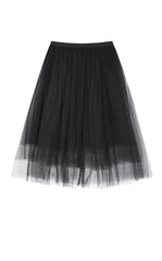 Skirt / JNBY Layered A-Line Tulle Midi Skirt