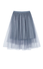 Skirt / JNBY Layered A-Line Tulle Midi Skirt