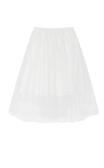 Skirt / JNBY Layered A-Line Tulle Midi Skirt