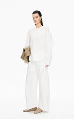 Pants / JNBY Water-Repellent Cotton Banana Trousers