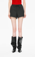 Shorts / JNBY Wool Tailored Split-Hem Shorts