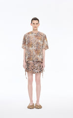 Shorts / JNBY Kew Gardens Print Pleated Shorts