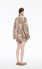 Shorts / JNBY Kew Gardens Print Pleated Shorts