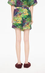 Shorts / JNBY Kew Gardens Print Pleated Shorts