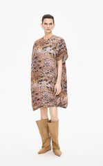 Dress / JNBY Kew Gardens Hand-Painted Pleated Dress