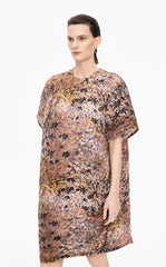 Dress / JNBY Kew Gardens Hand-Painted Pleated Dress