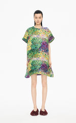 Dress / JNBY Kew Gardens Hand-Painted Pleated Dress