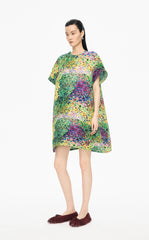 Dress / JNBY Kew Gardens Hand-Painted Pleated Dress