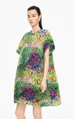 Dress / JNBY Kew Gardens Hand-Painted Pleated Dress