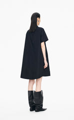 Dress / JNBY Cotton Poplin Short Sleeve Dress