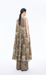 Dress / JNBY Kew Gardens inspired print Sleeveless Cotton Dress