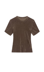 T-Shirt / JNBY Slim Flocked Mesh Tee