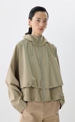 Coat / JNBY Oversized Hybrid Jacket