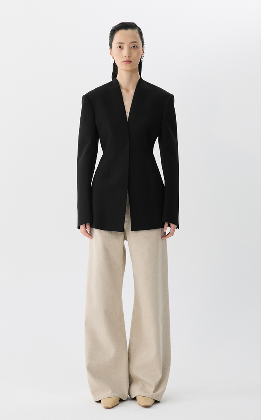 Blazer / JNBY Slim-Fit V-neck Blazer
