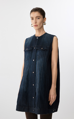 Dress / JNBY Sleeveless Denim Dress
