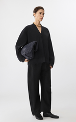 Sweater / JNBY Oversized Paper Yarn Knit Cardigan