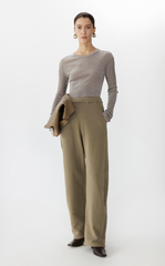 Pants / JNBY Drawstring Banana Fit Cotton Terry Pants