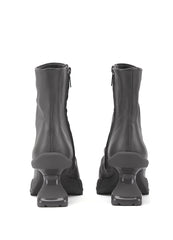 Shoes / JNBY Wool Leather Ankle Boots