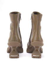 Shoes / JNBY Wool Leather Ankle Boots