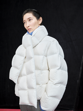 Down Coat / JNBY Oversize Detachable Scarf Down Coat