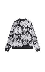 Sweater / JNBY Peony Jacquard Polo Neck Knit Pullover