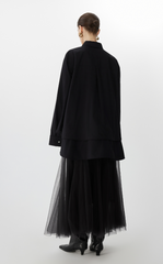 Skirt / JNBY A-Line Tulle Maxi Skirt- 2-in-1 Design